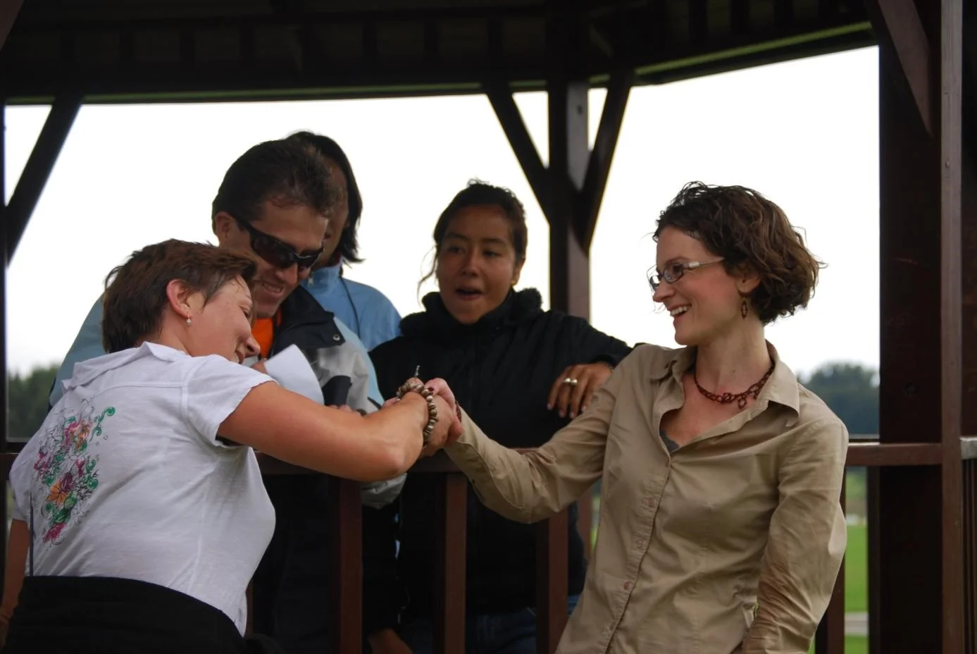 Elena Fillipova (CCP Executive Director) and Leanne Ferris (MMI Executive Director)