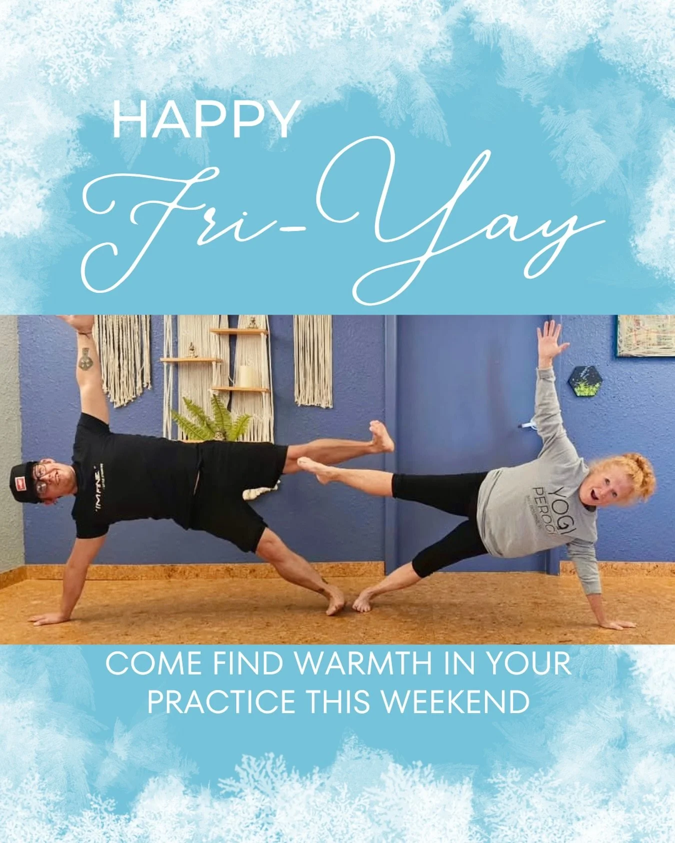 🥶🥶 It&rsquo;s reallyyy cold outside&hellip;are we okay? 

Come warm your Florida bones with us this weekend. 

SATURDAY:
☀️ Hot Yoga- 7:45am
💪 Ashtanga Full Primary- 9:00am
🔥 Power Flow- 9:00am

SUNDAY:
🌊 Vinyasa Flow- 9:30am
🌙 Yinyasa- 10:30am