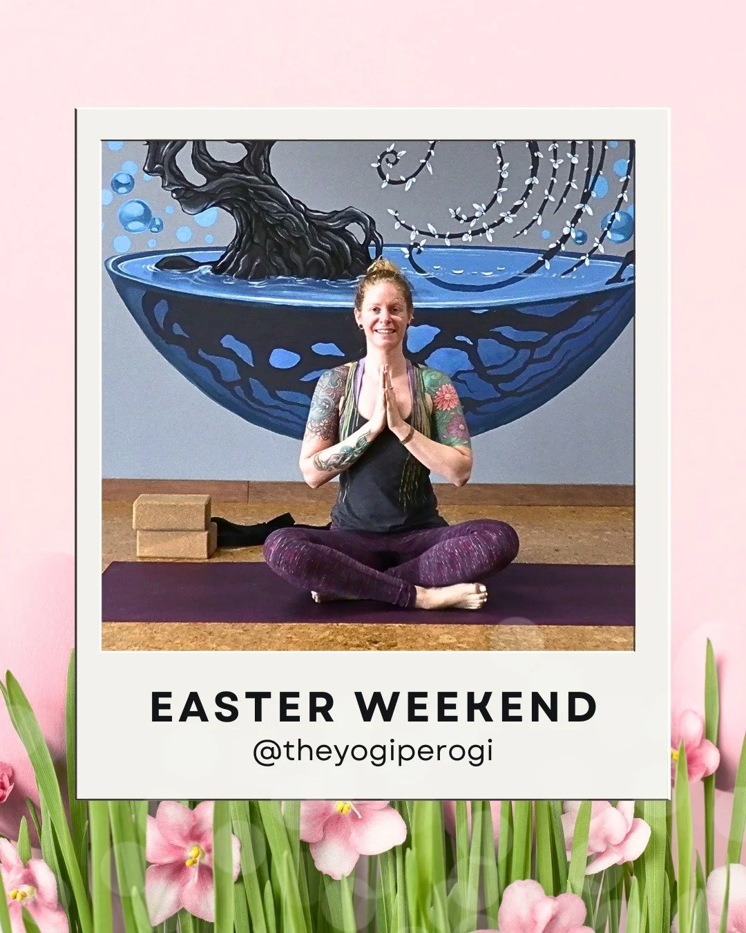 We&rsquo;re keeping the schedule light for a sweeter Easter weekend&hellip;and we *know* you&rsquo;re about to eat like it&rsquo;s your job, sooo probably best to come to yoga first. 😜

Friday:
10:30am- Gentle Yoga
12:00pm- FriYAY Flow

Saturday:
7: