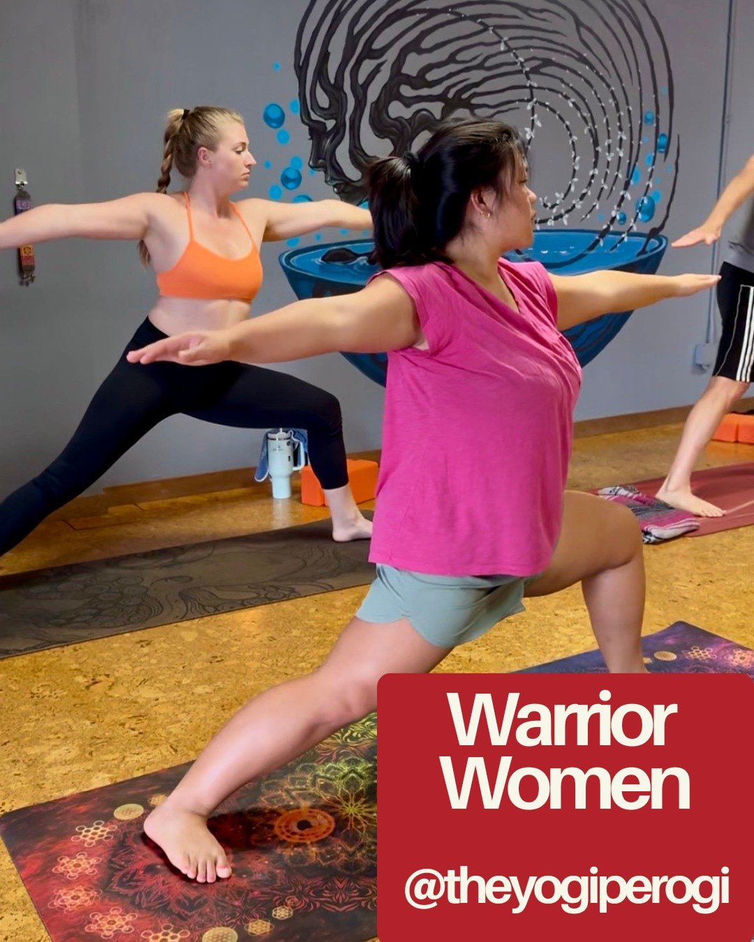 You don&rsquo;t have to be fearless to start yoga&hellip;just willing. 

ALL women are warriors, and ALL warrior women are welcome here. 👑💪

#yogiperogi #getcorkedup #warriorwomen #melbournefl