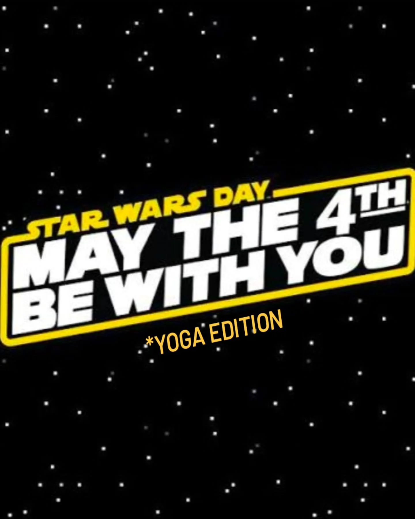 Do or do not. There is no try.
May the force be with you, on and off your mat! Happy #MayThe4th 

#maythe4thbewithyou #starwarsday #yogiperogi