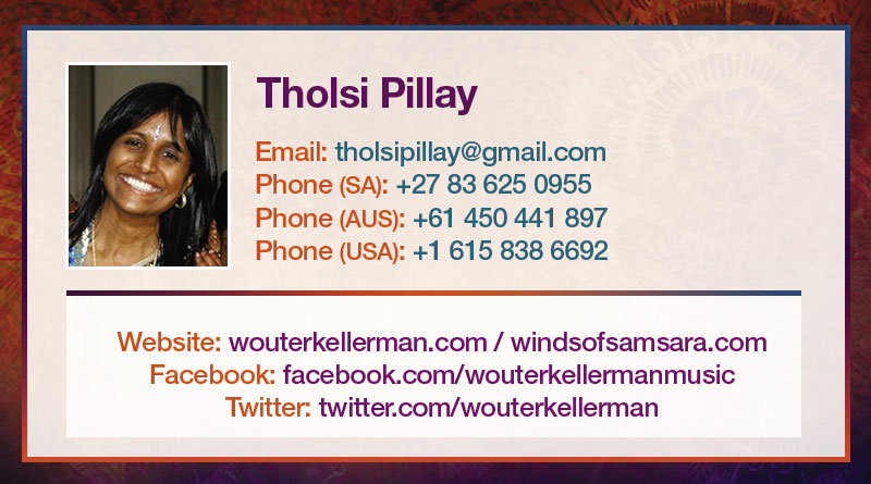 Winds Of Samsara Business Card Back