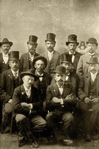 Members of the 3rd Committee of Vigilance in 1877