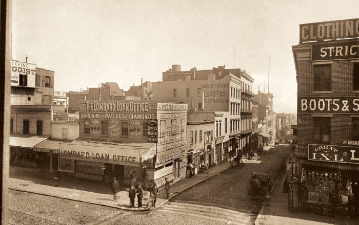 Kearny &amp; Commercial 1888