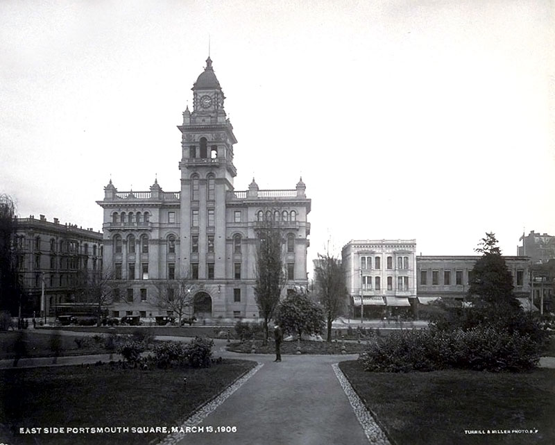 Hall of Justice April 1906