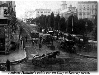 Clay Street Hill Cable Car Line