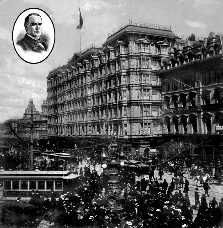 President McKinley's visit in 1901