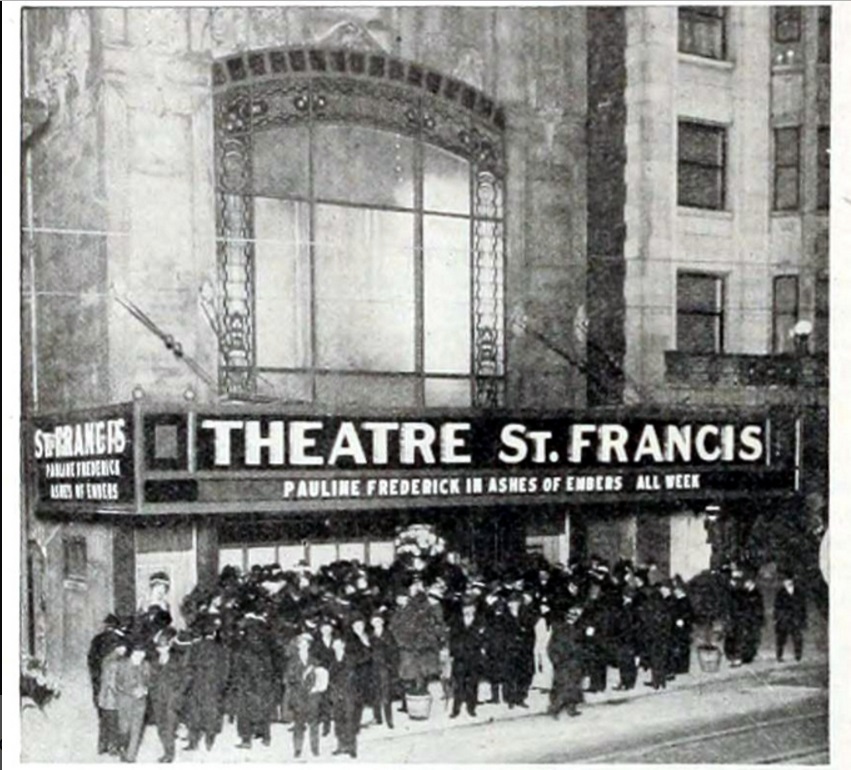 Theatre St. Francis, 333 Geary St. 10-2-1916.jpg