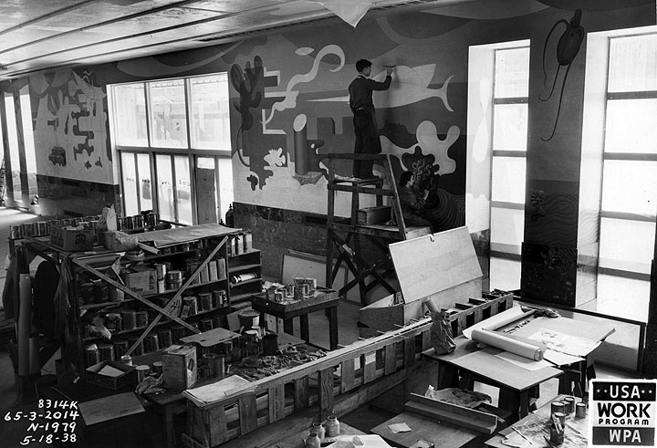 Hilaire Hiler's Murals in the Casino 1937