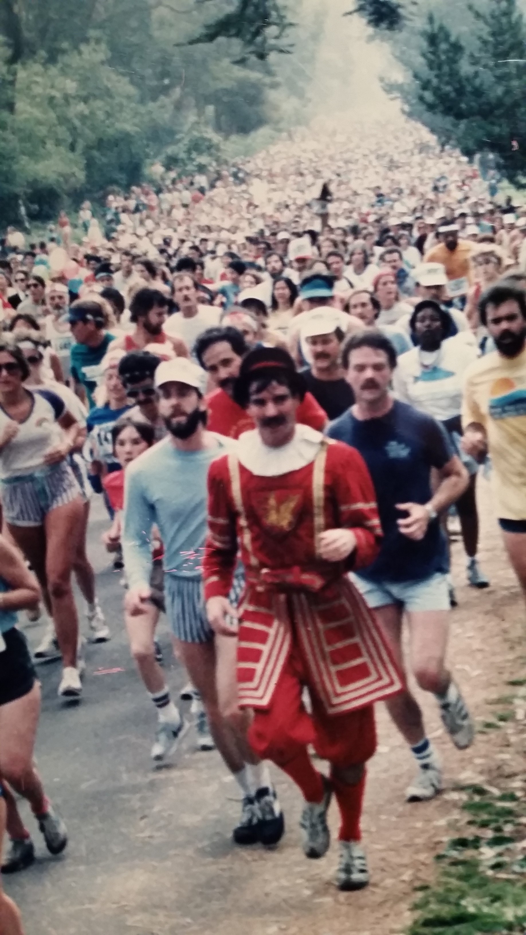 Tom all sweaty at the Bay to Breakers