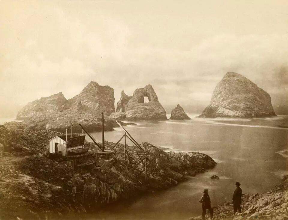 Farallone Islands in 1880