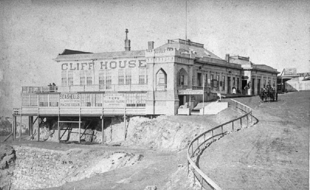 1887 Cliff House (Stables right)