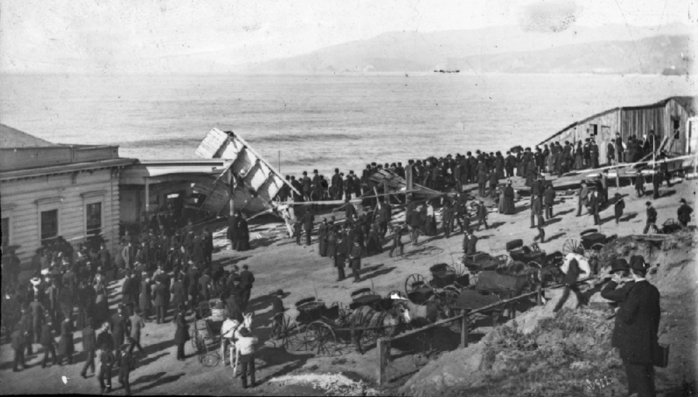 Cliff House stables destroyed by SS Parallel explosion