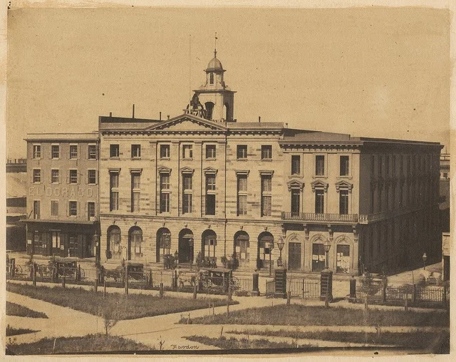Jenny Lind becomes Hall of Justice 1856