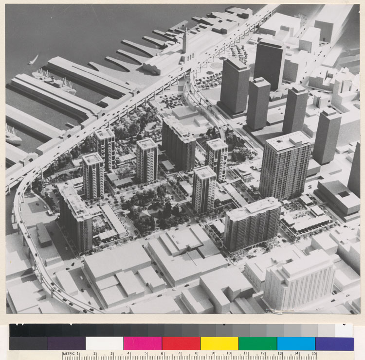 Model for the Golden Gateway Center