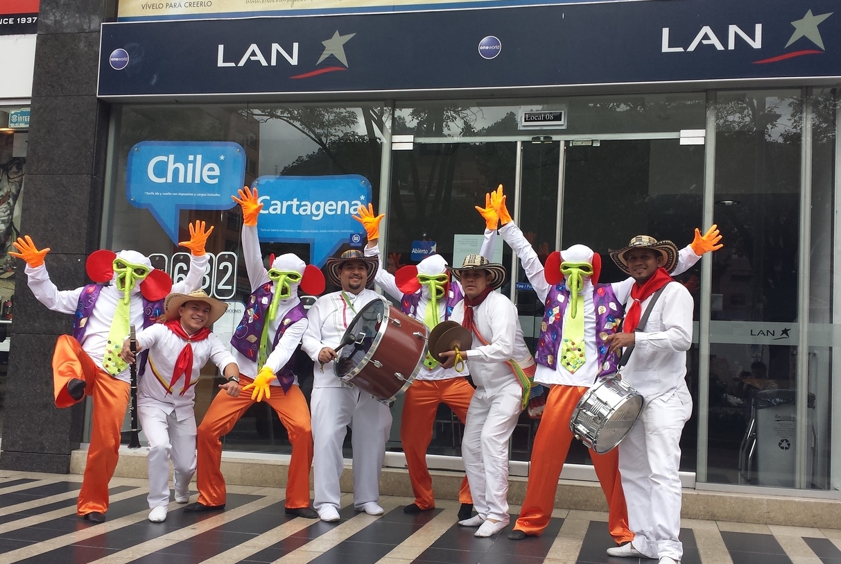 Activación LAN - Carnaval de Barranquilla 2015