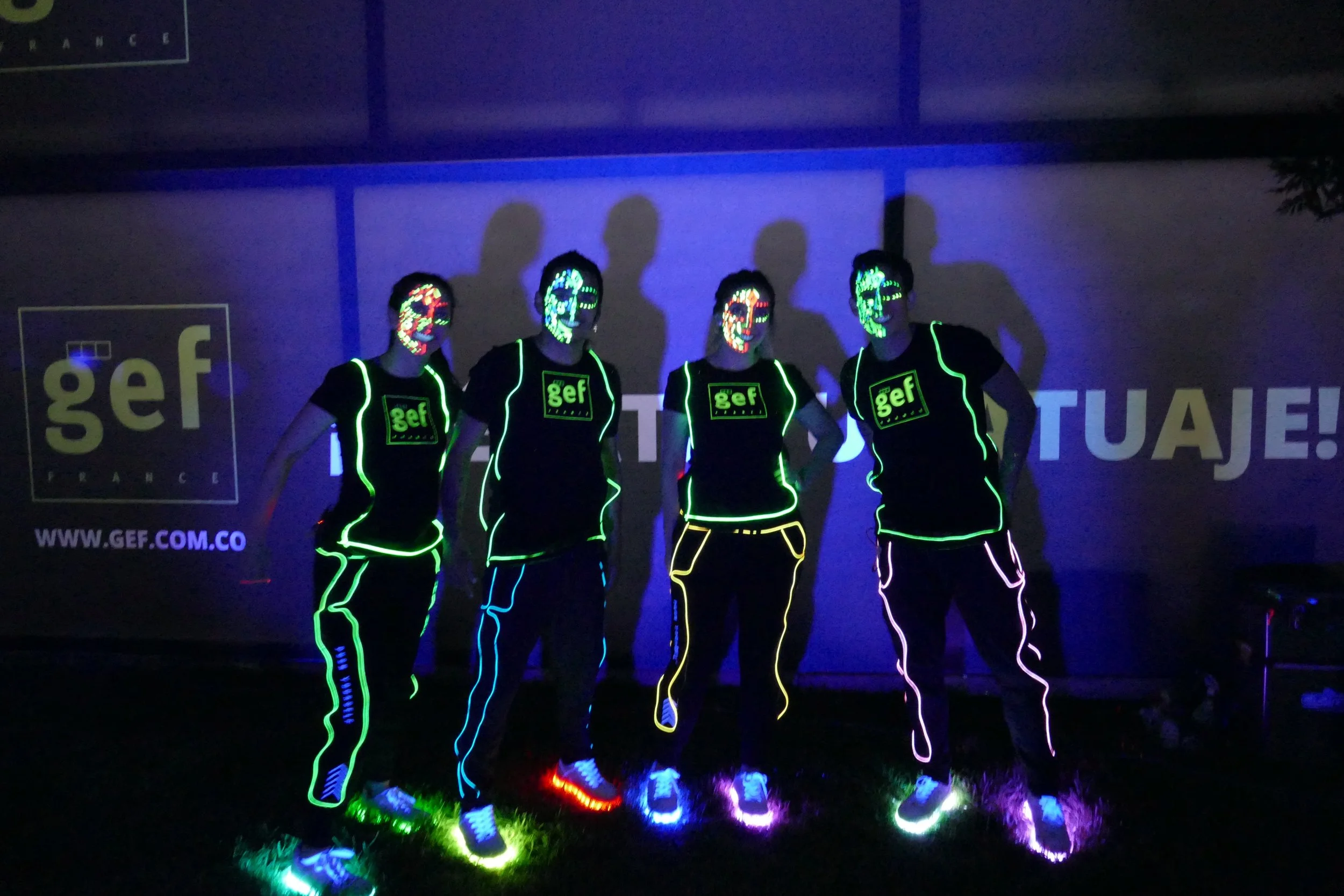 Activación de Marca - Gef Music Night Run Fest 2017