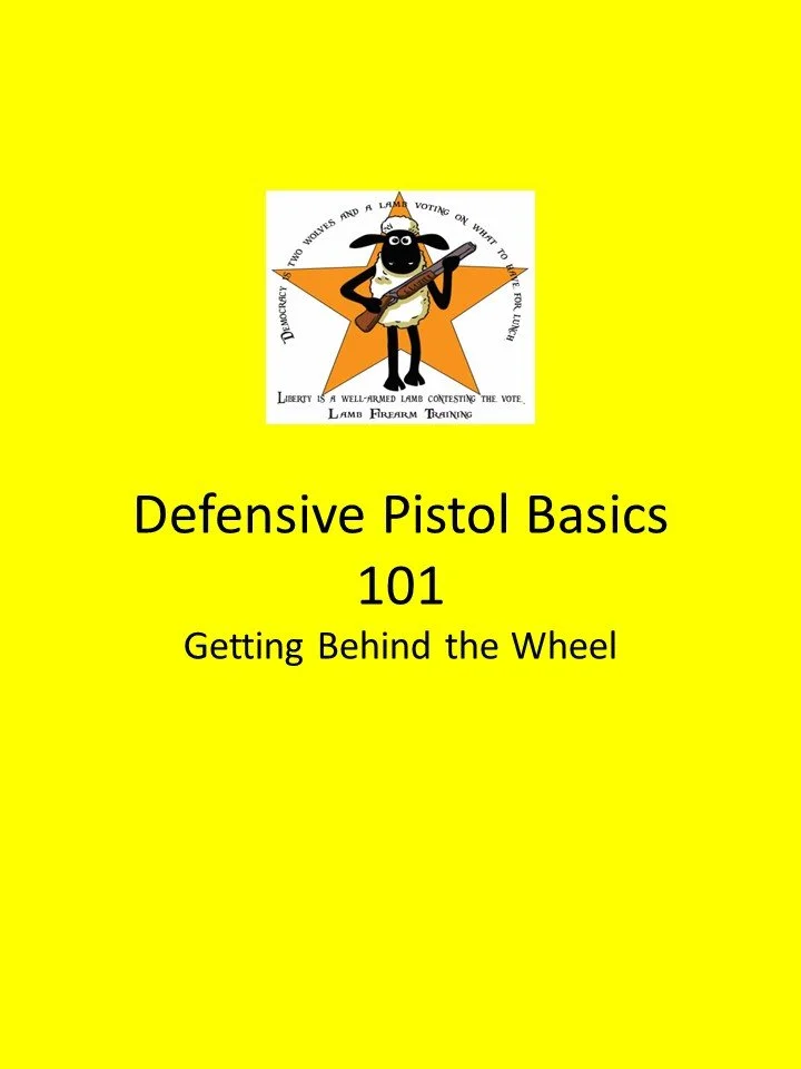Defensive Pistol Basics 101 