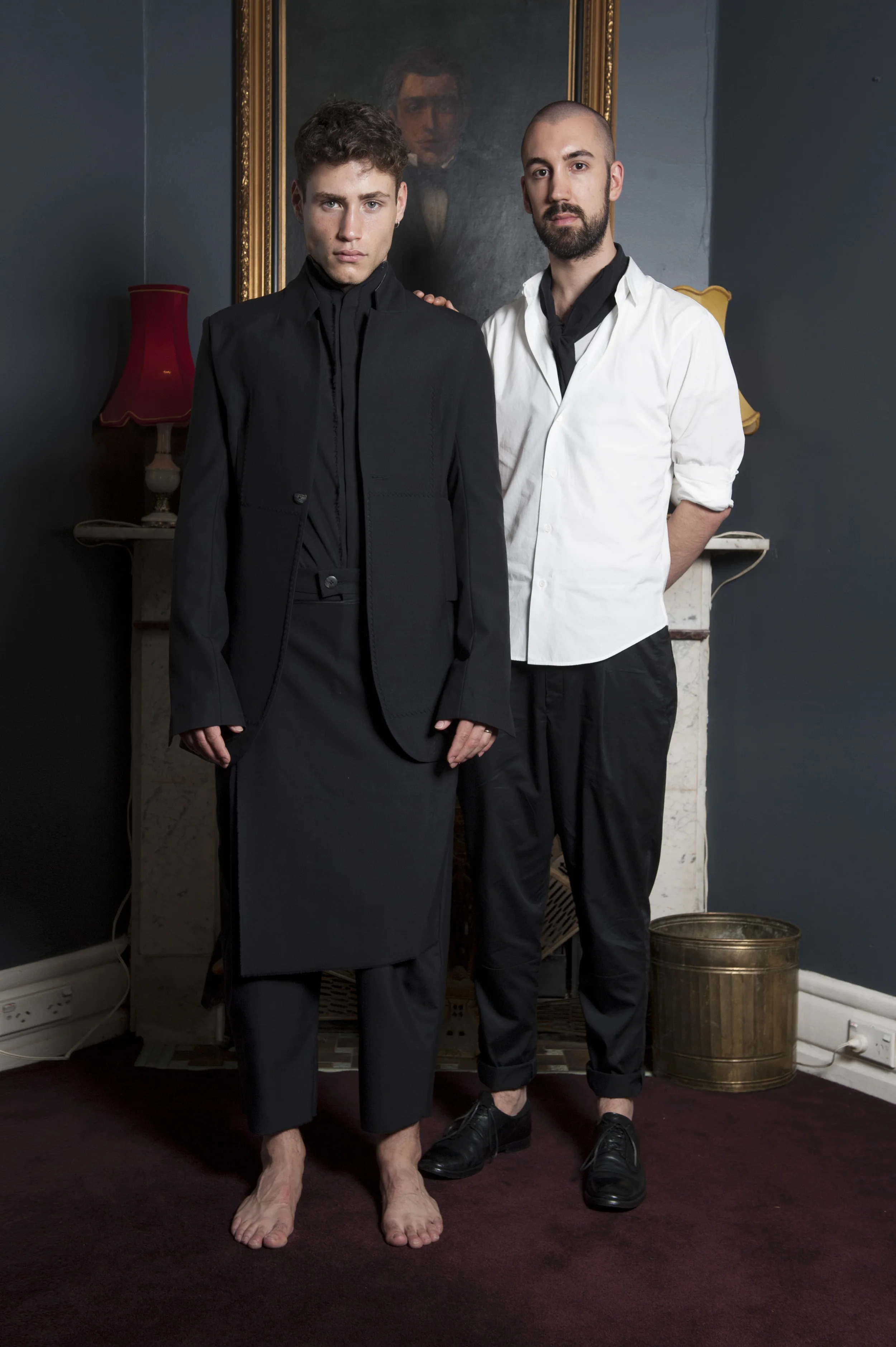 Runner-up Max Sanderson with Model