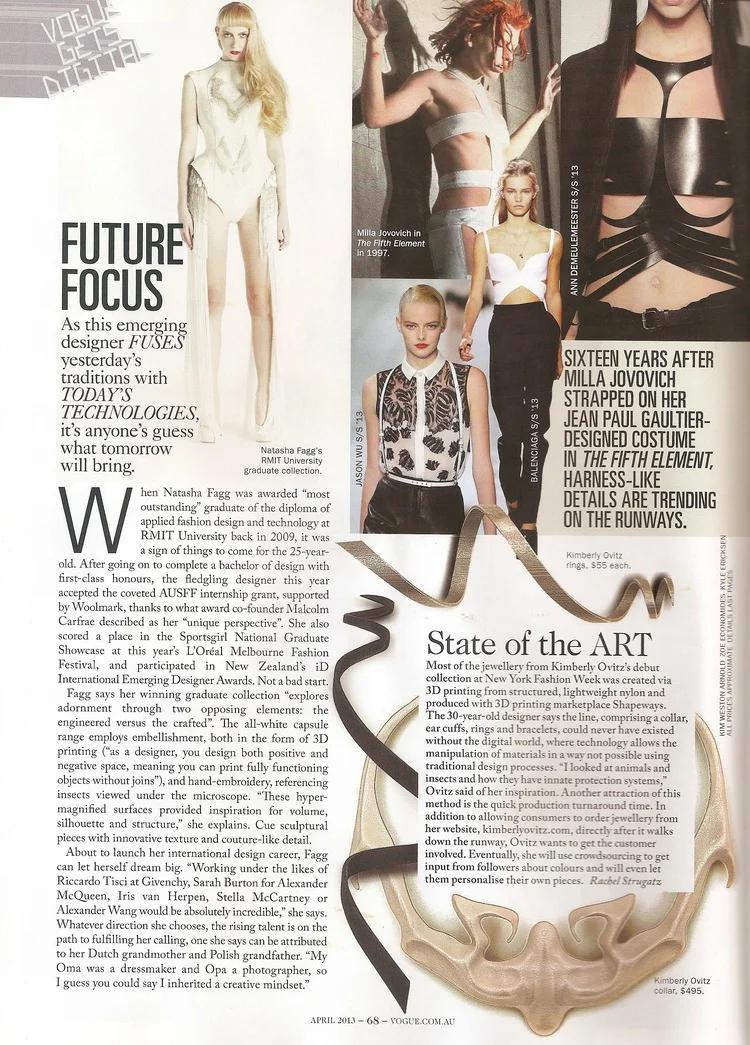 VOGUE AUSTRALIA | April 2013