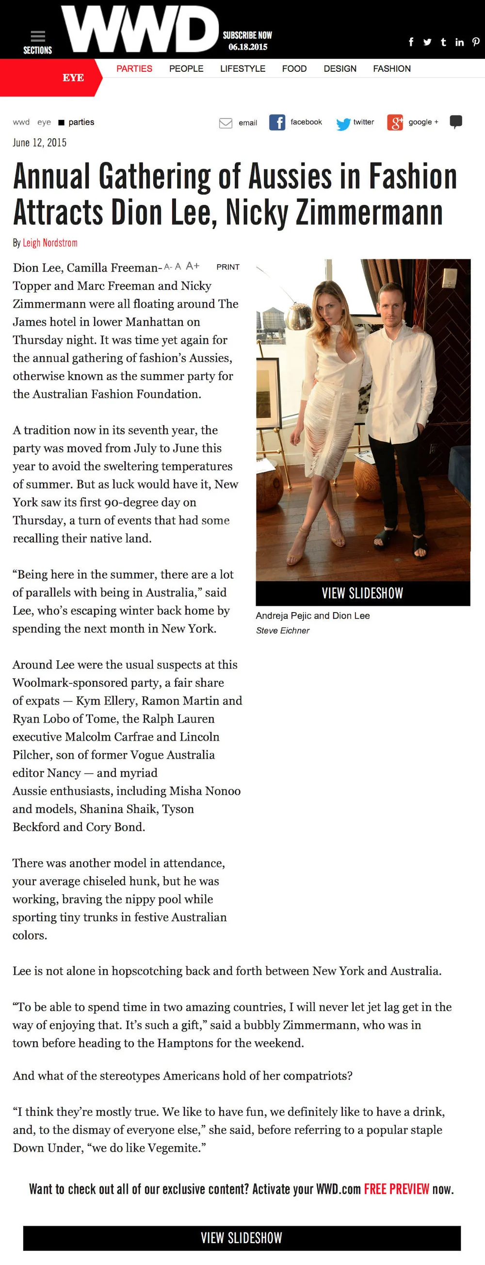 WWD | 6.12.2015