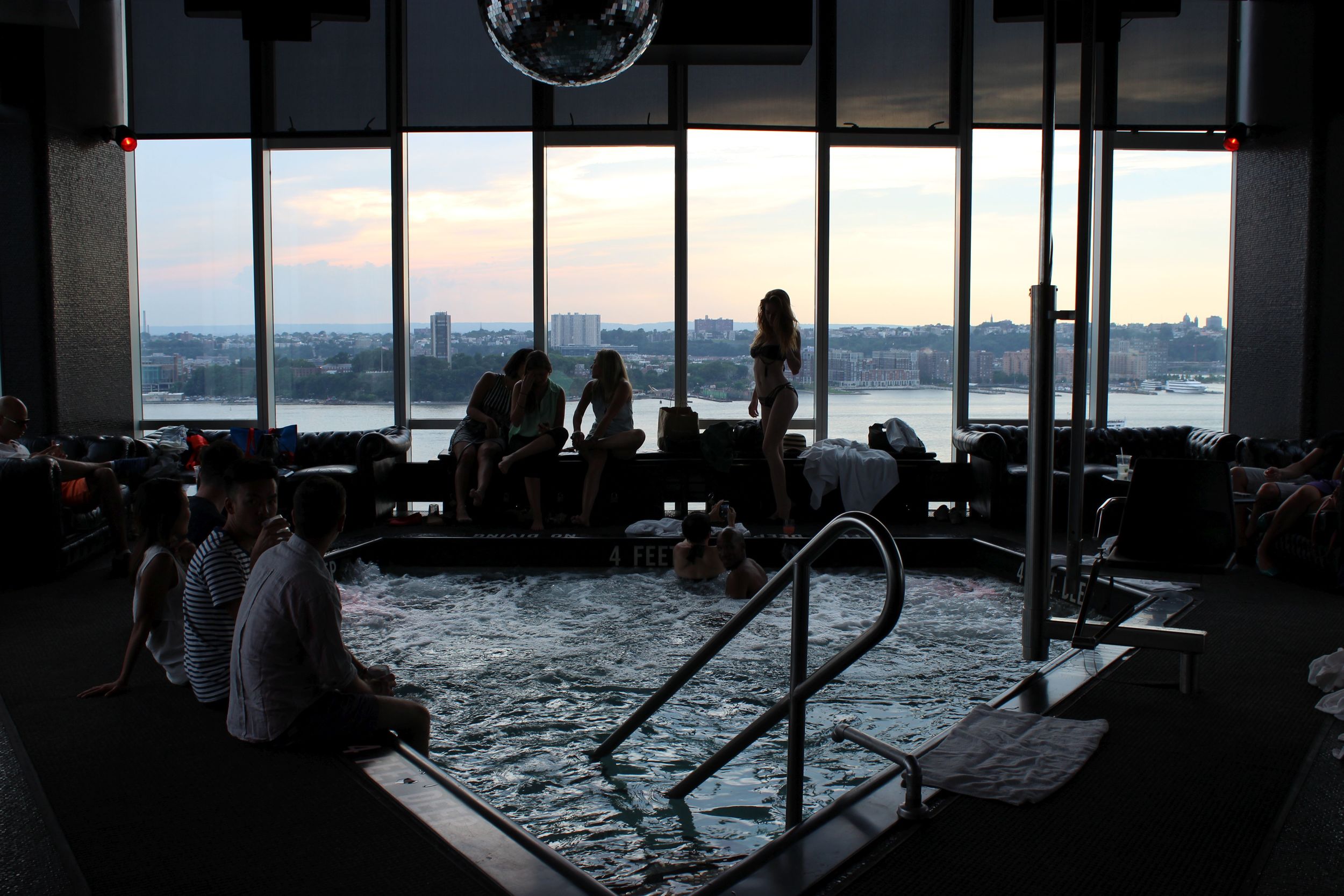 Jacuzzi at Le Bain ( Characters & Carry-ons )
