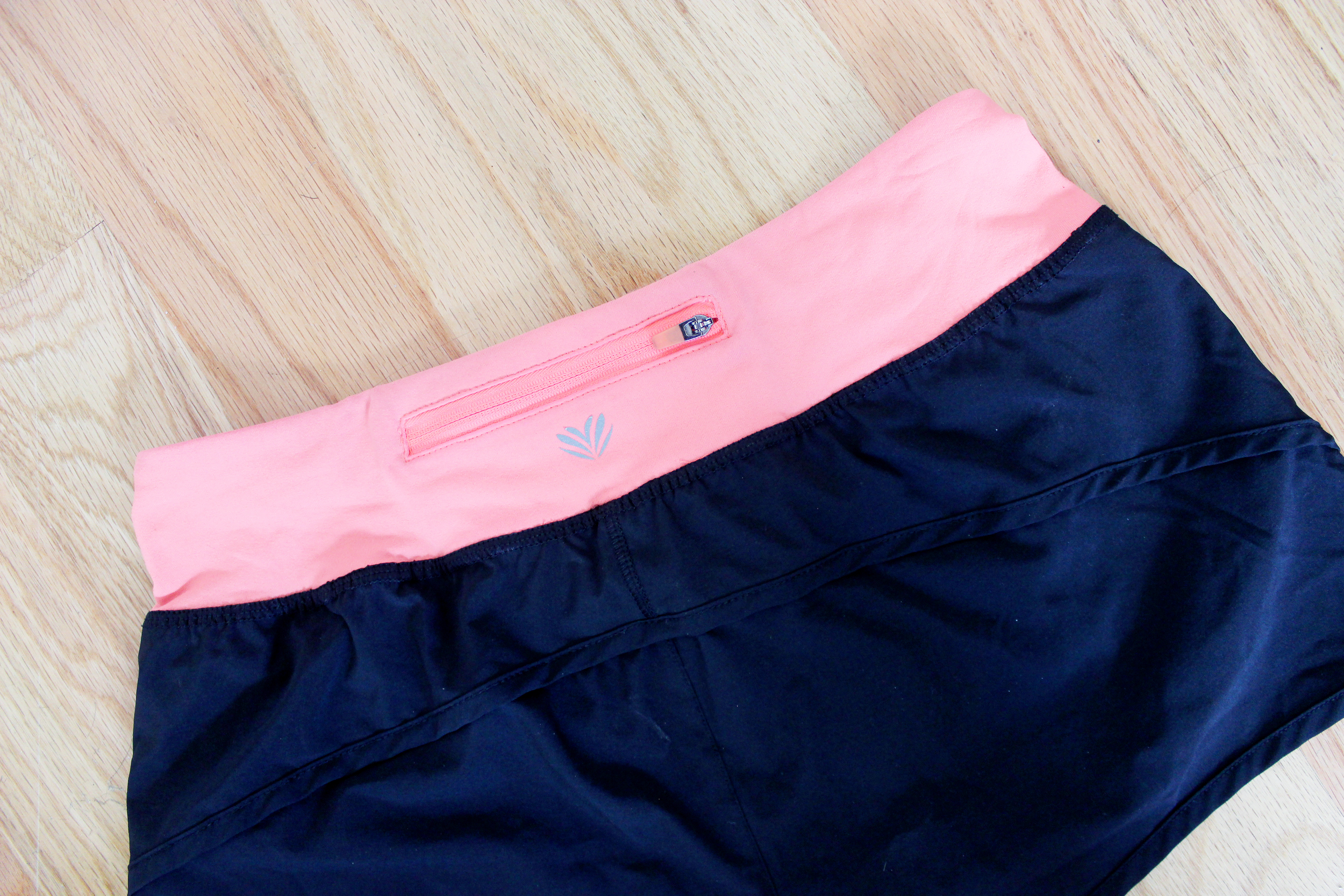 That one zipper makes a world of difference in these running shorts.