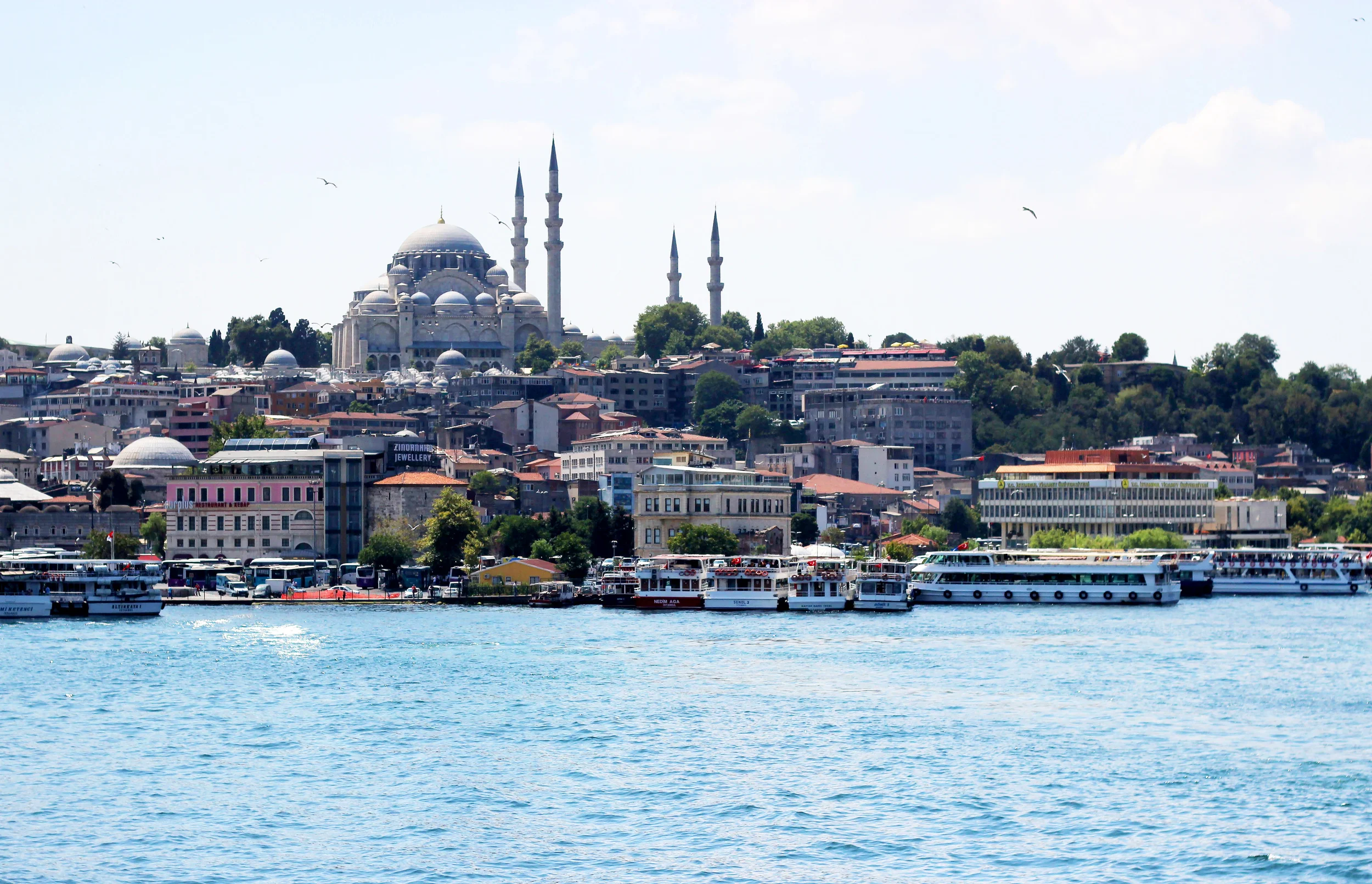 Views from the Bosphorus River Cruise