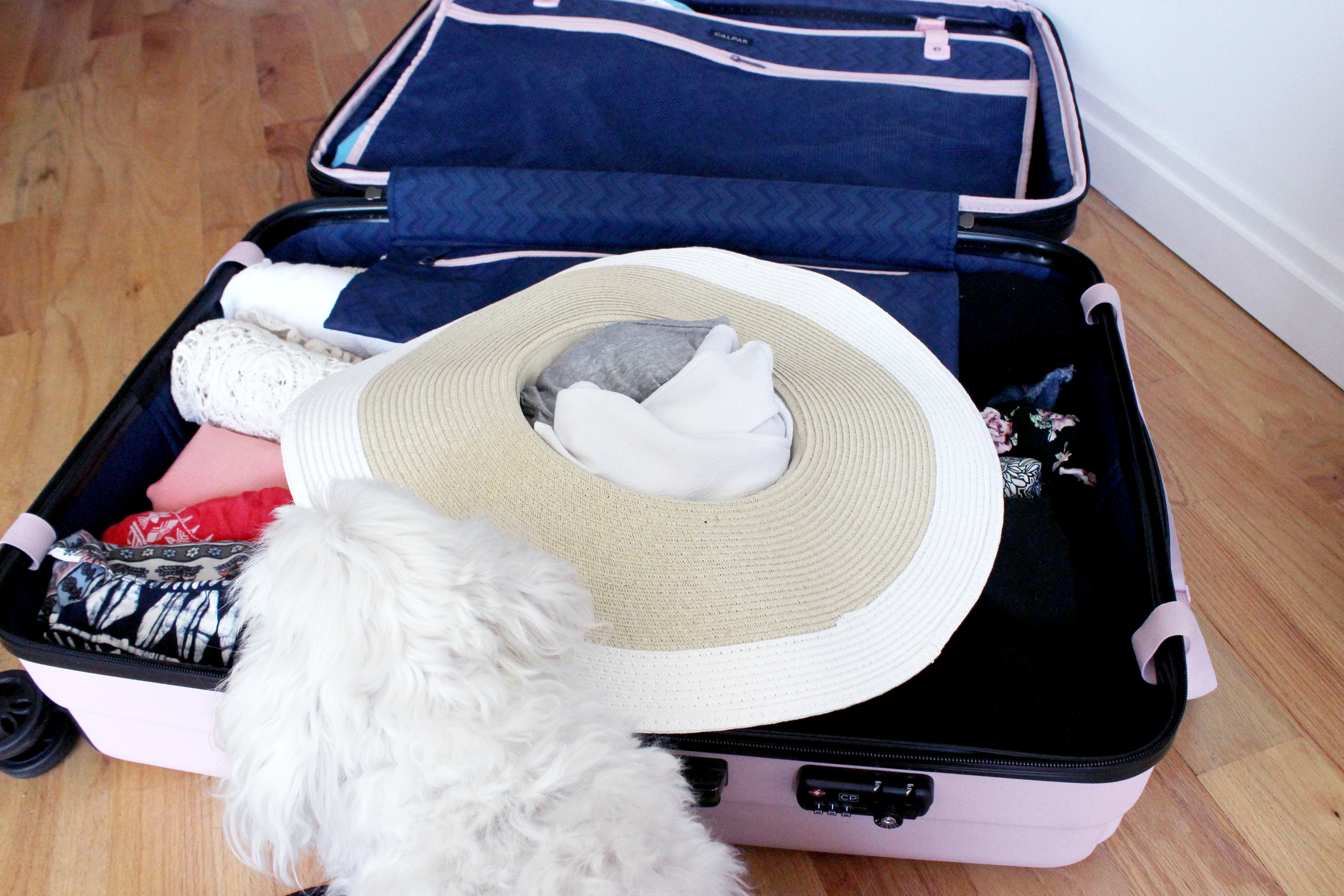 Packing the sunhat