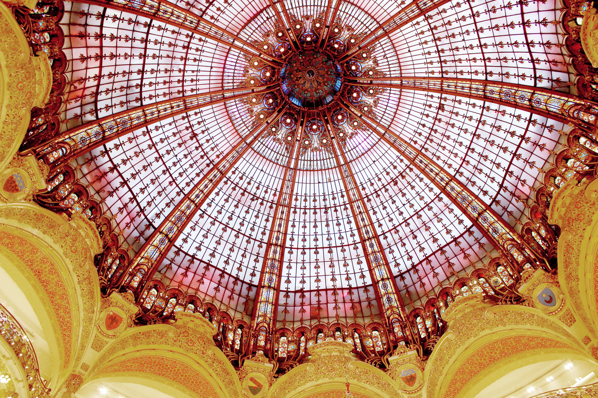 Stunning detail at Galleries Lafayette