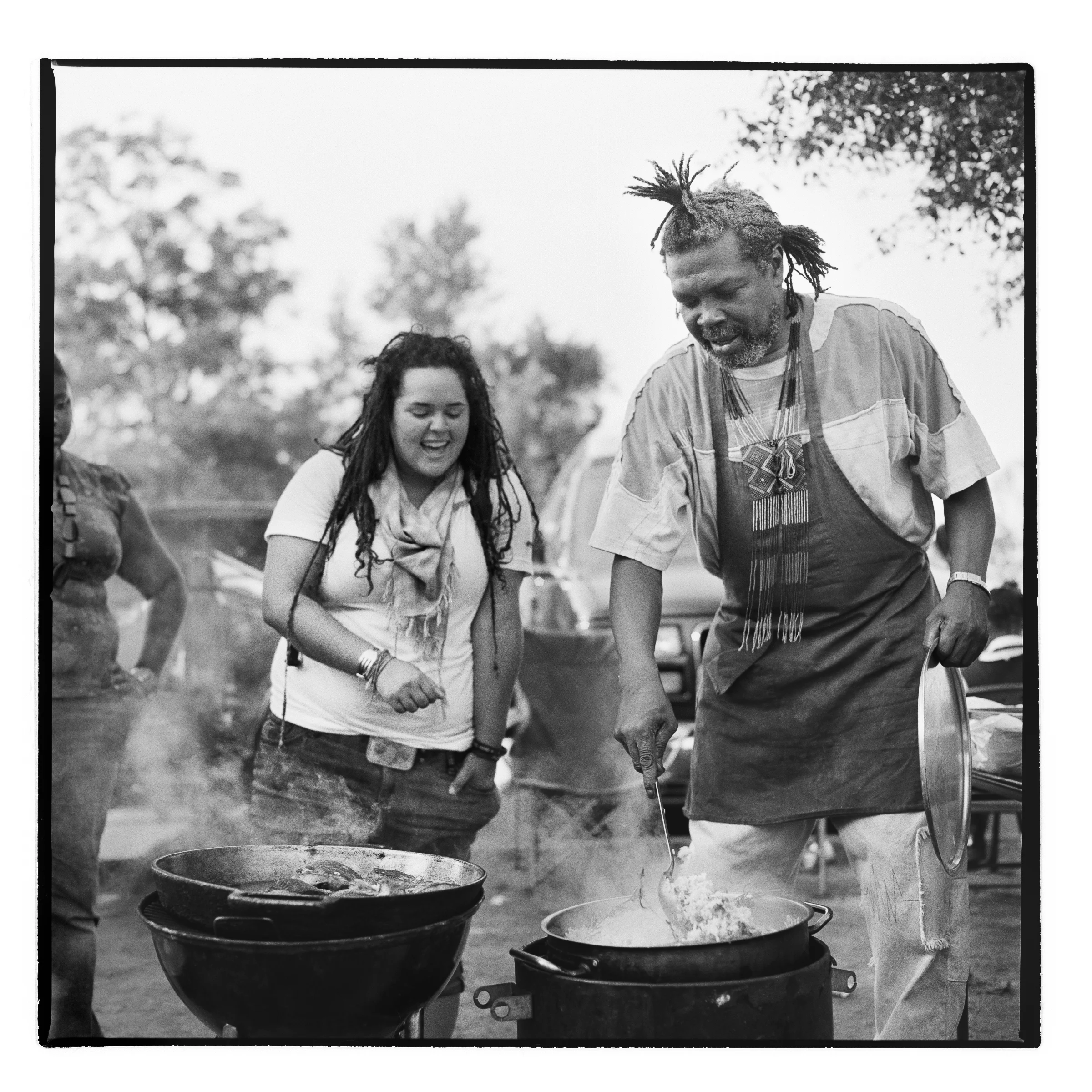 MY HOMIES. fish fry on south shore drive. 