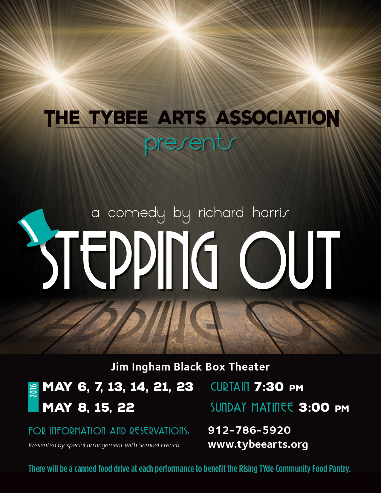 OPENING NIGHT "Stepping Out" Theater Performance