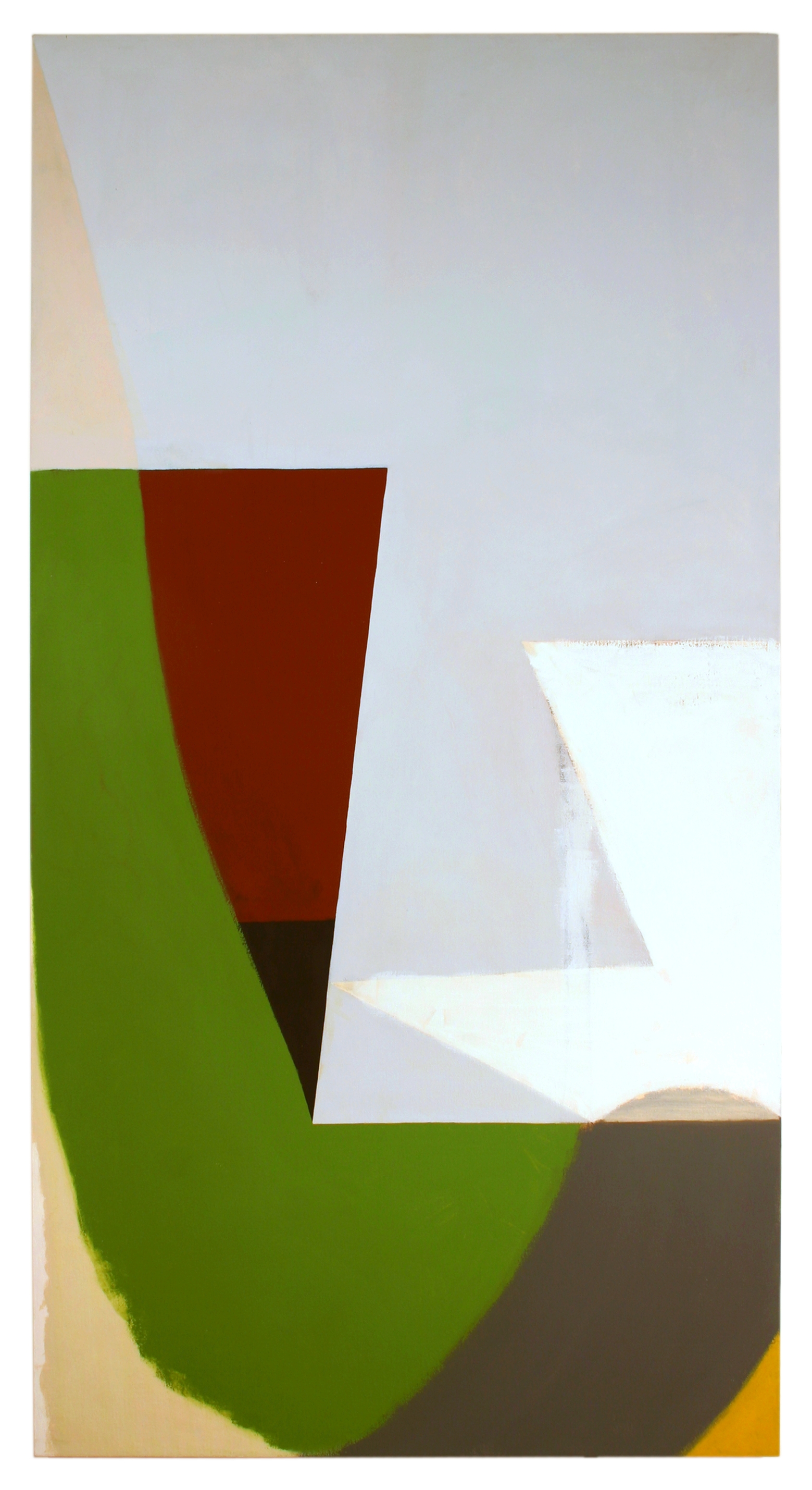 Patricia Satterlee Violet 06, 2004 Flashe on linen 84" x 44"