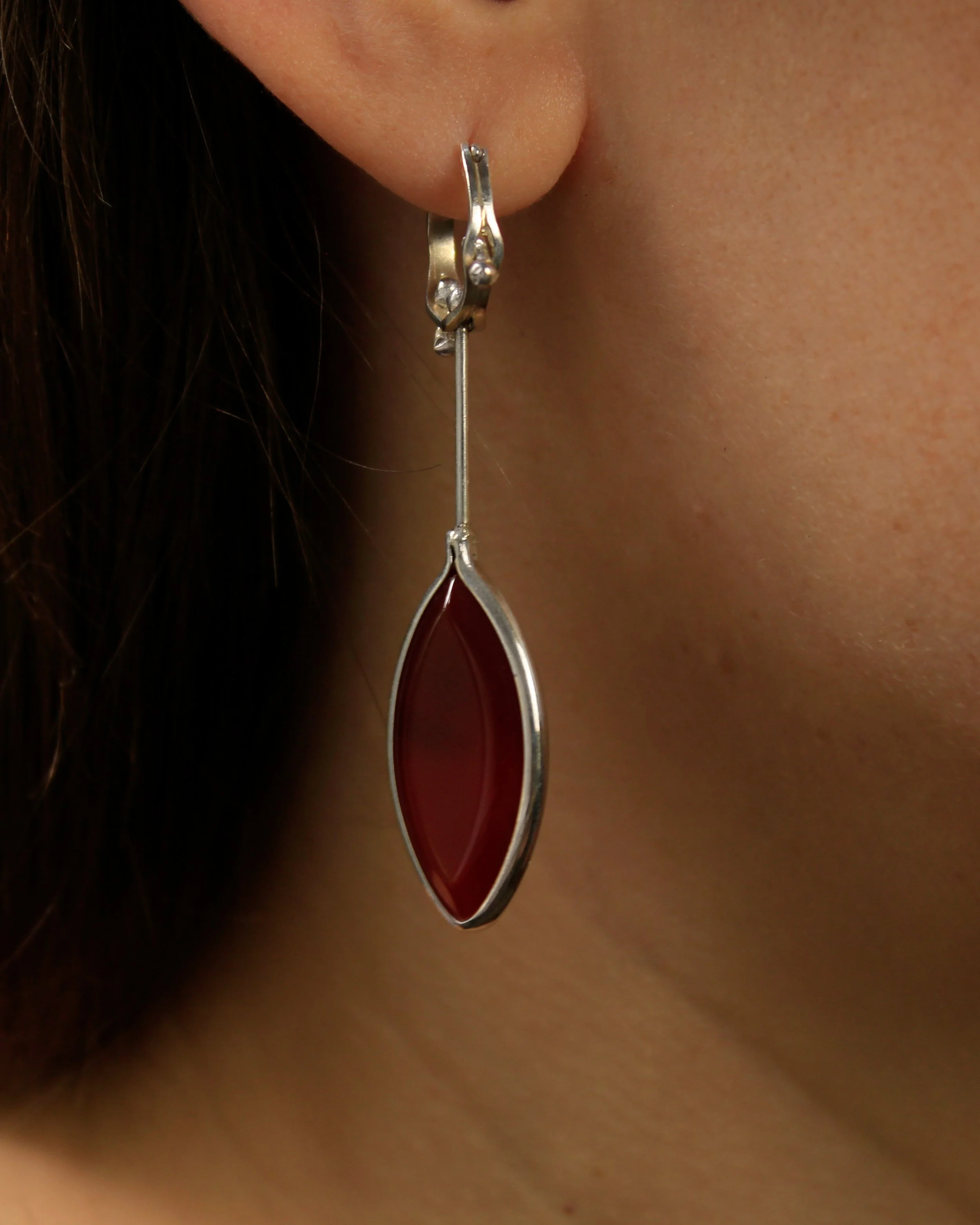 hook earrings - straw & glass - on body-6558-2.jpg