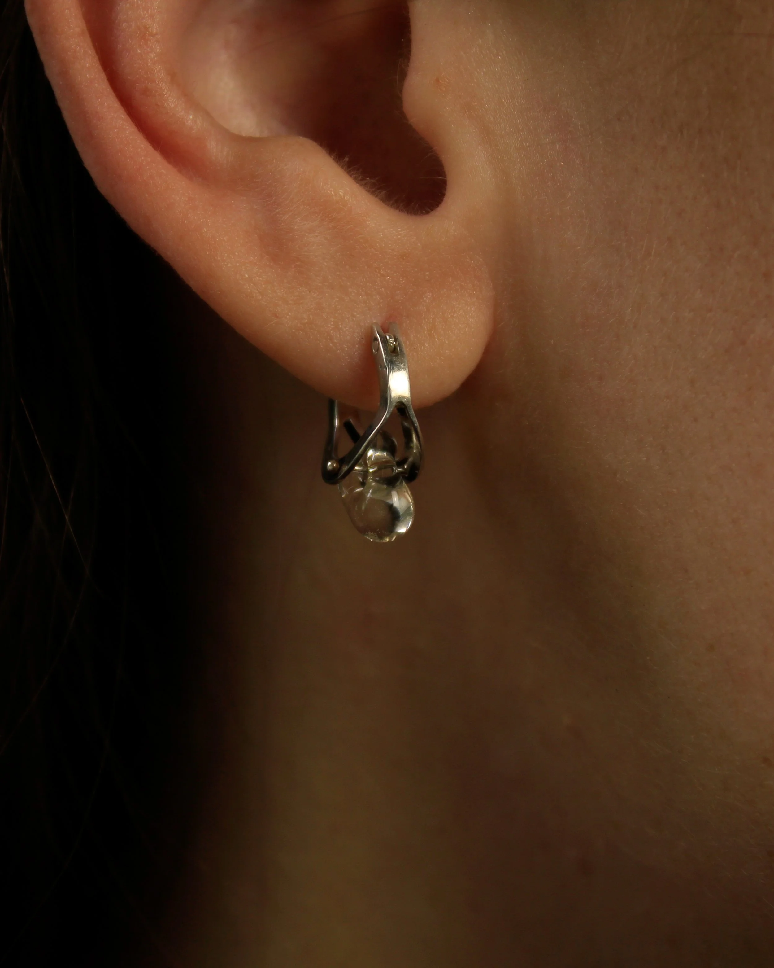 hook earrings - straw & glass - on body-7041-2.jpg