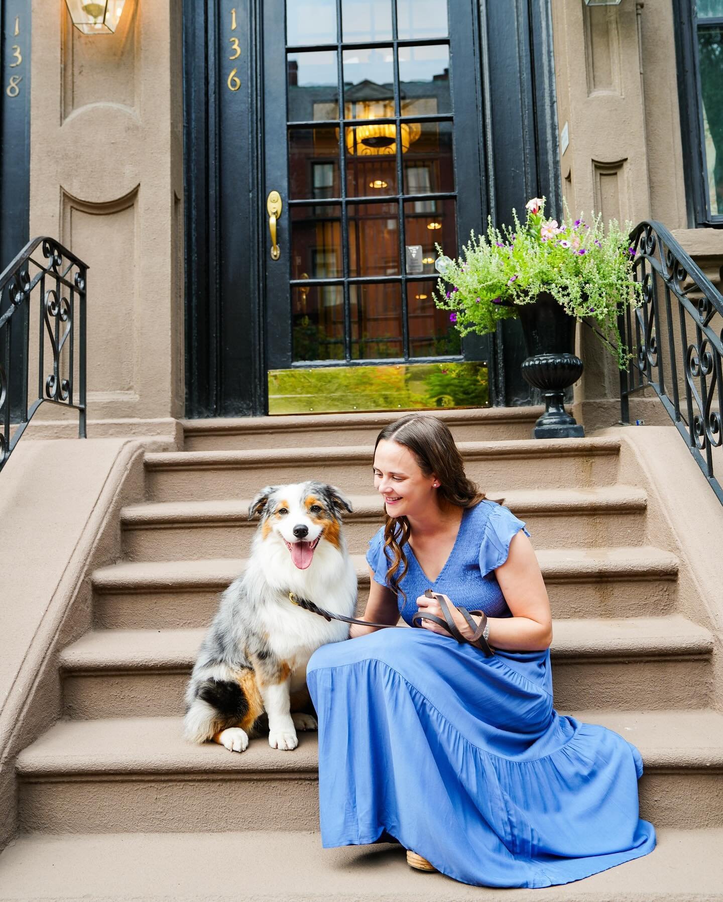 Just a girl and her dog 🐶 ❤️