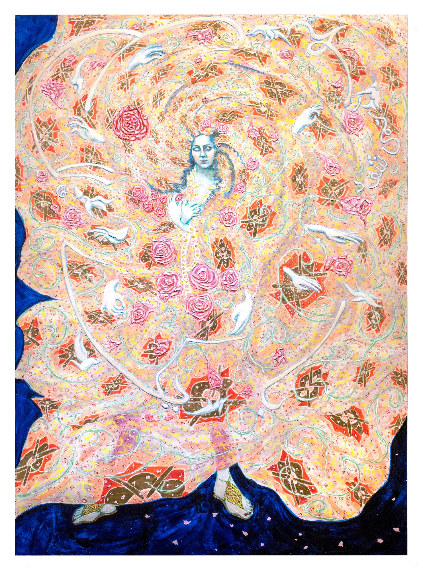 The Caftan In Rose, 2019