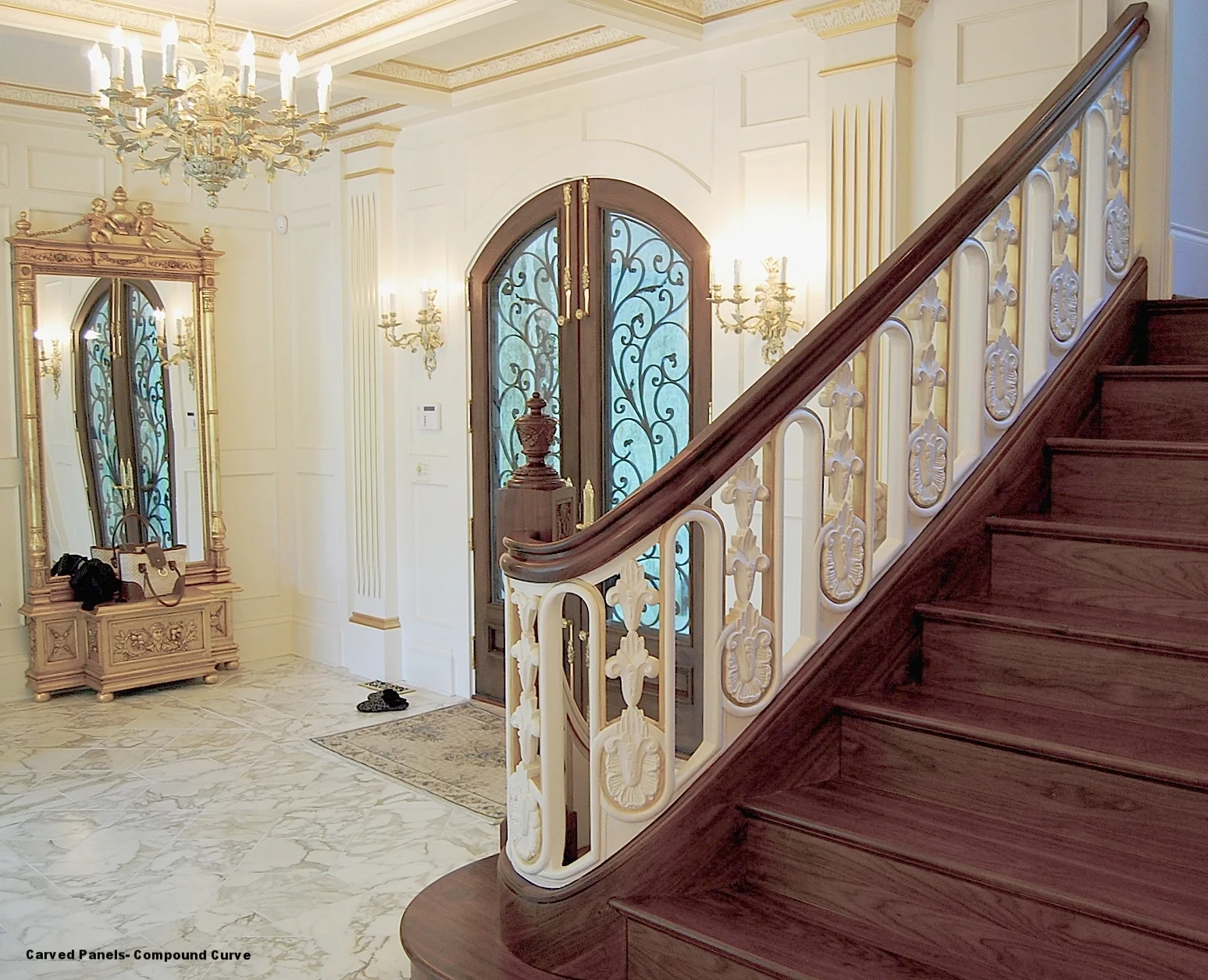  Carved Panels- Compound Curve 