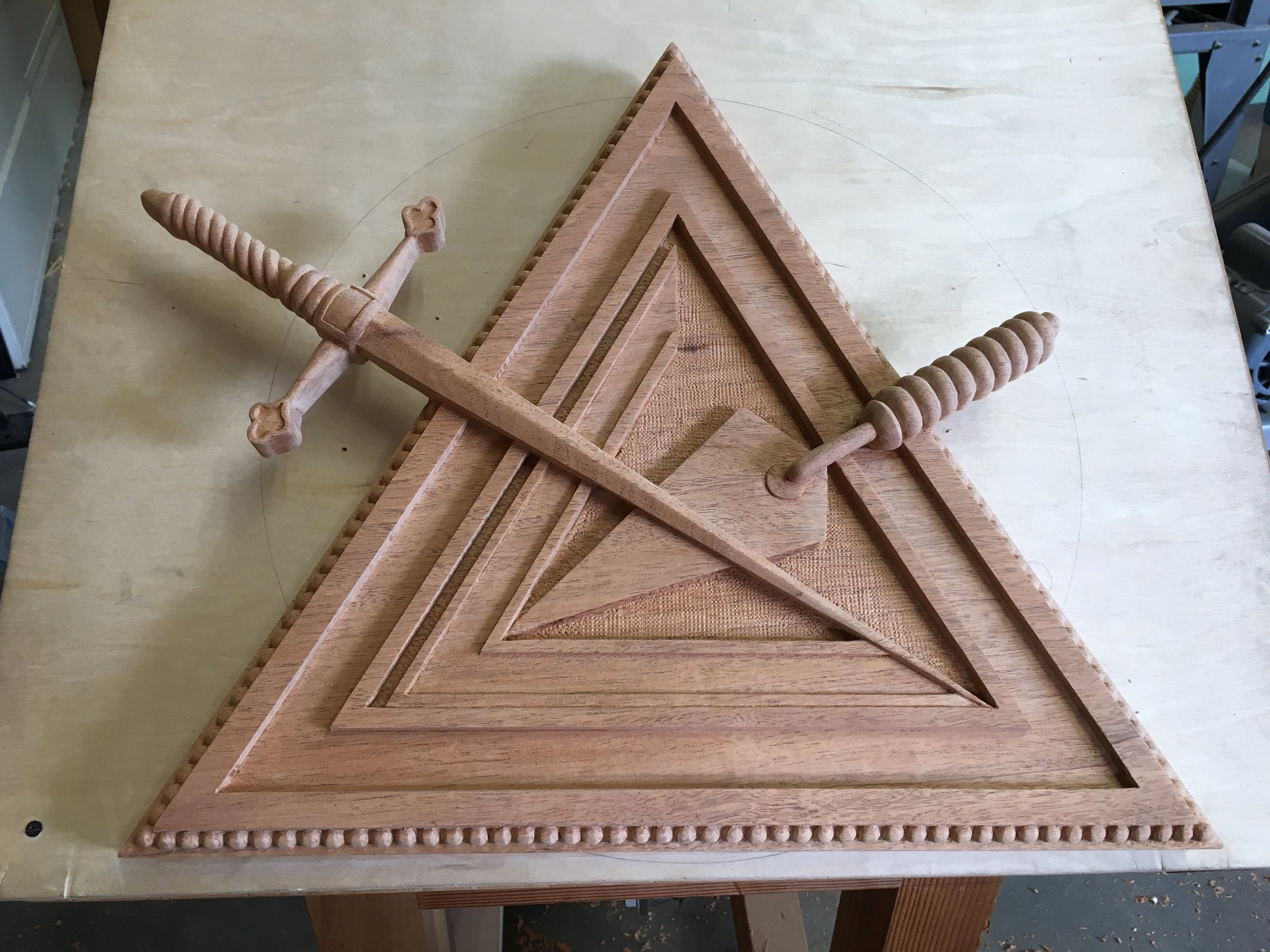 Masonic Symbol- One Piece of Wood