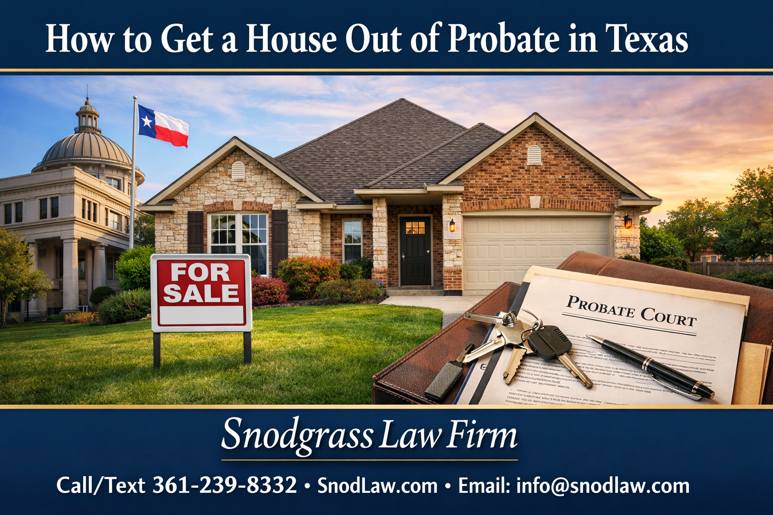 How to Get a House Out of Probate in Texas (And Sell It Without Years of Delay)