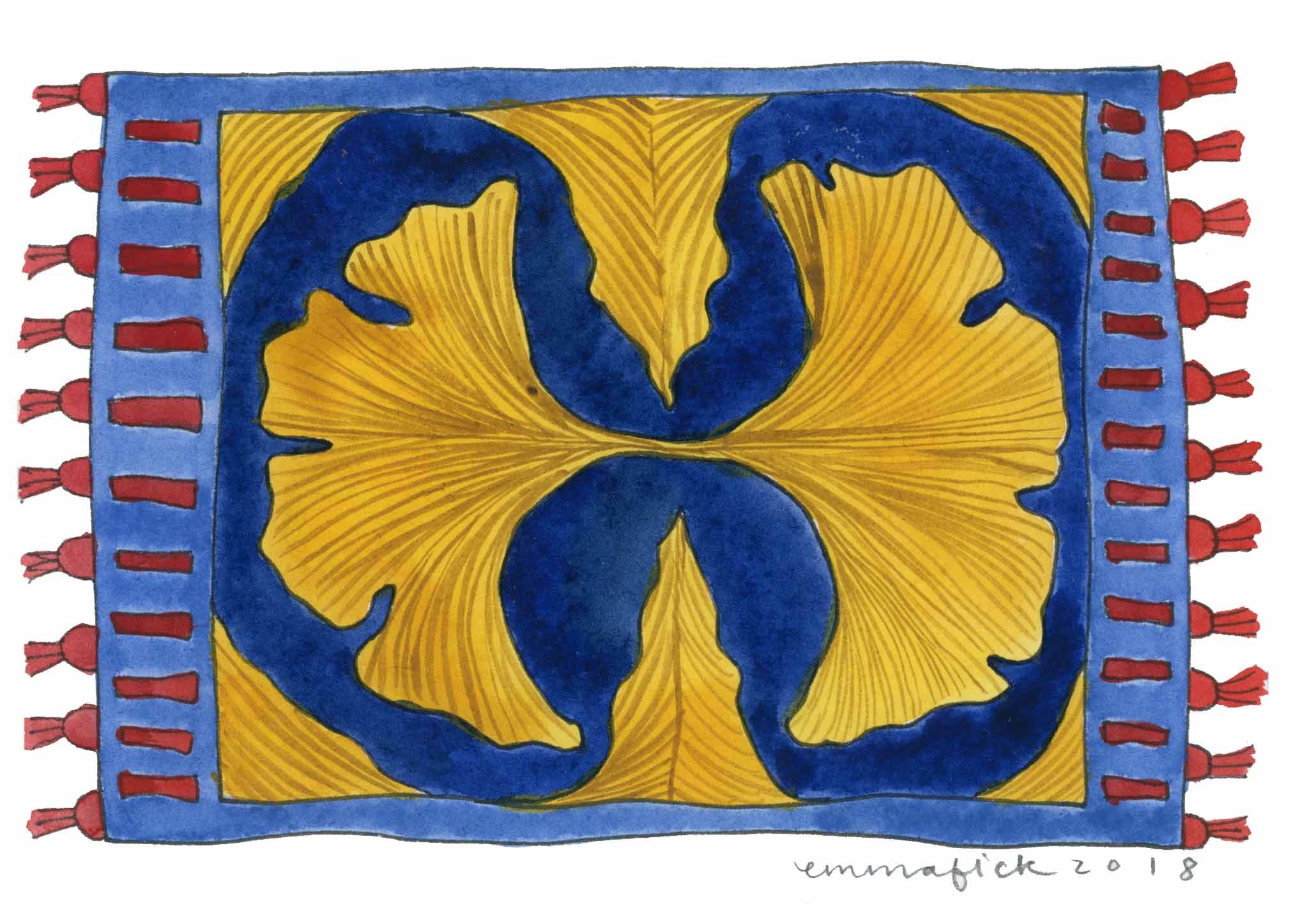 Ginkgo Tapestry Mini