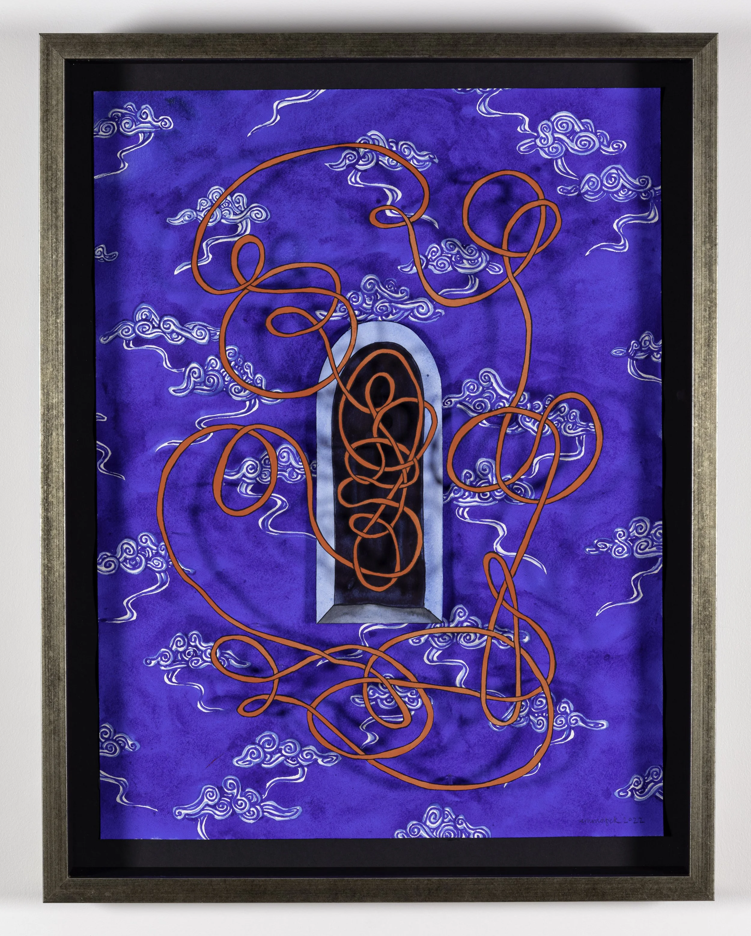 Dimensional Collage: Entwined/Adrift