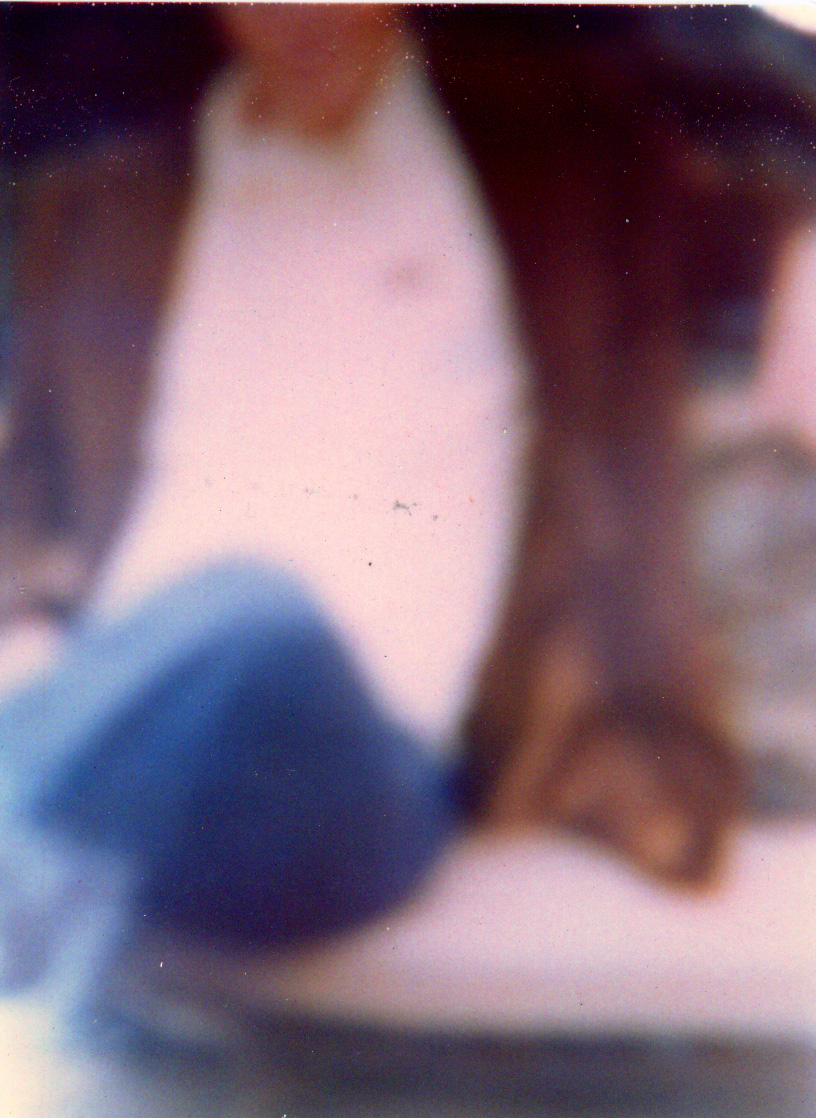 On Bench, Polaroid, 2002