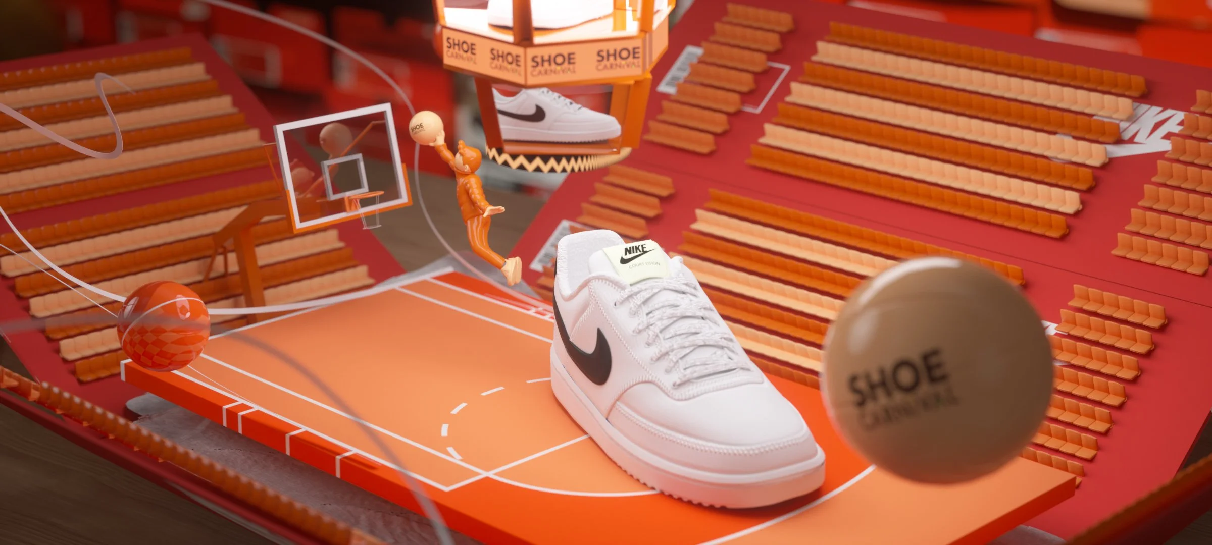 nike black air force 1 shoe carnival