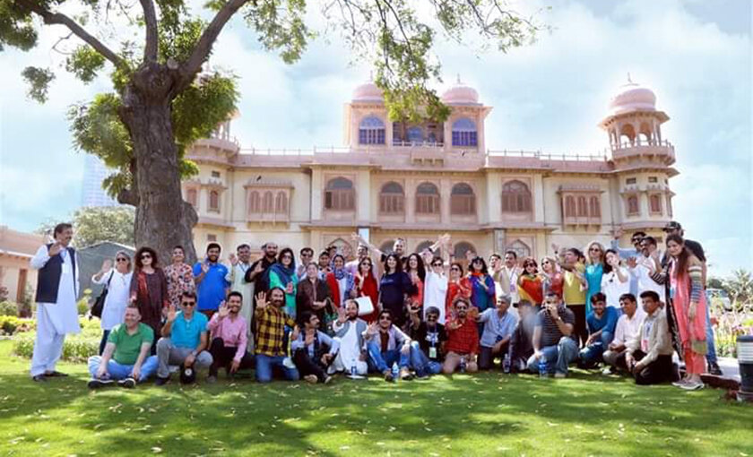 Palacio Mohatta, Bienal de Acuarela en Pakistán