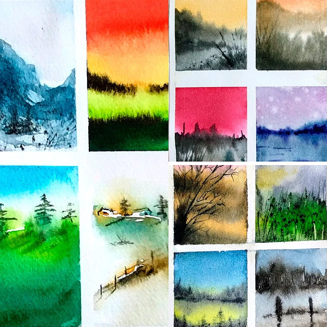 Les compartimos trabajos de nuestros alumnos 🎨 Ya hiciste tu pr&aacute;ctica hoy?

#tantatinta #acuarela