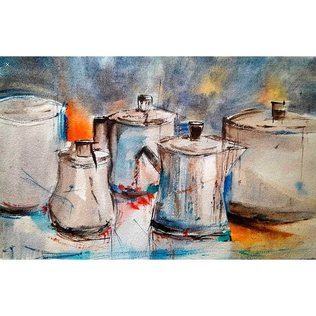 Les compartimos trabajos de nuestros alumnos 🎨 Ya hiciste tu pr&aacute;ctica hoy?

#tantatinta #acuarela