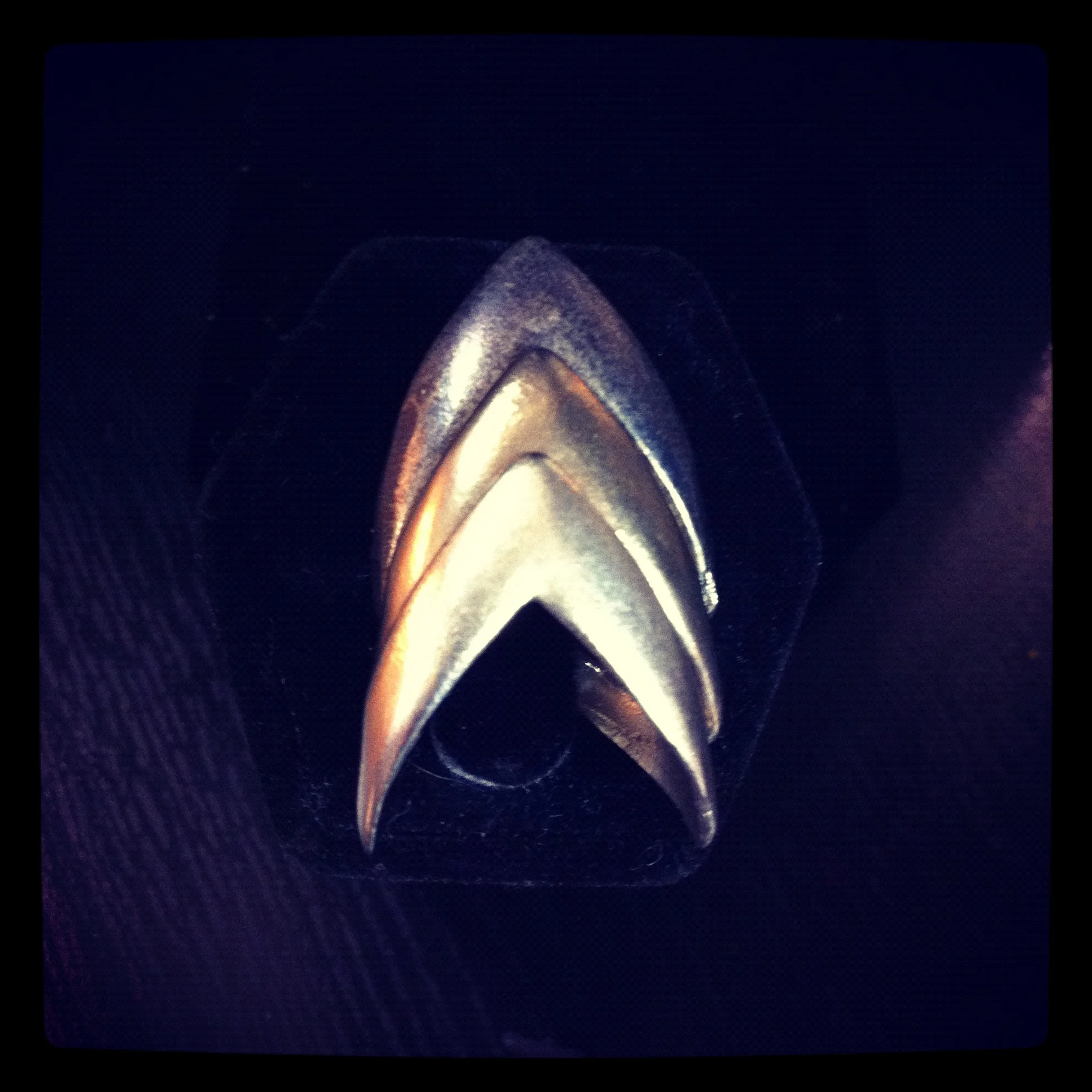 Star Trak Stackable Ring