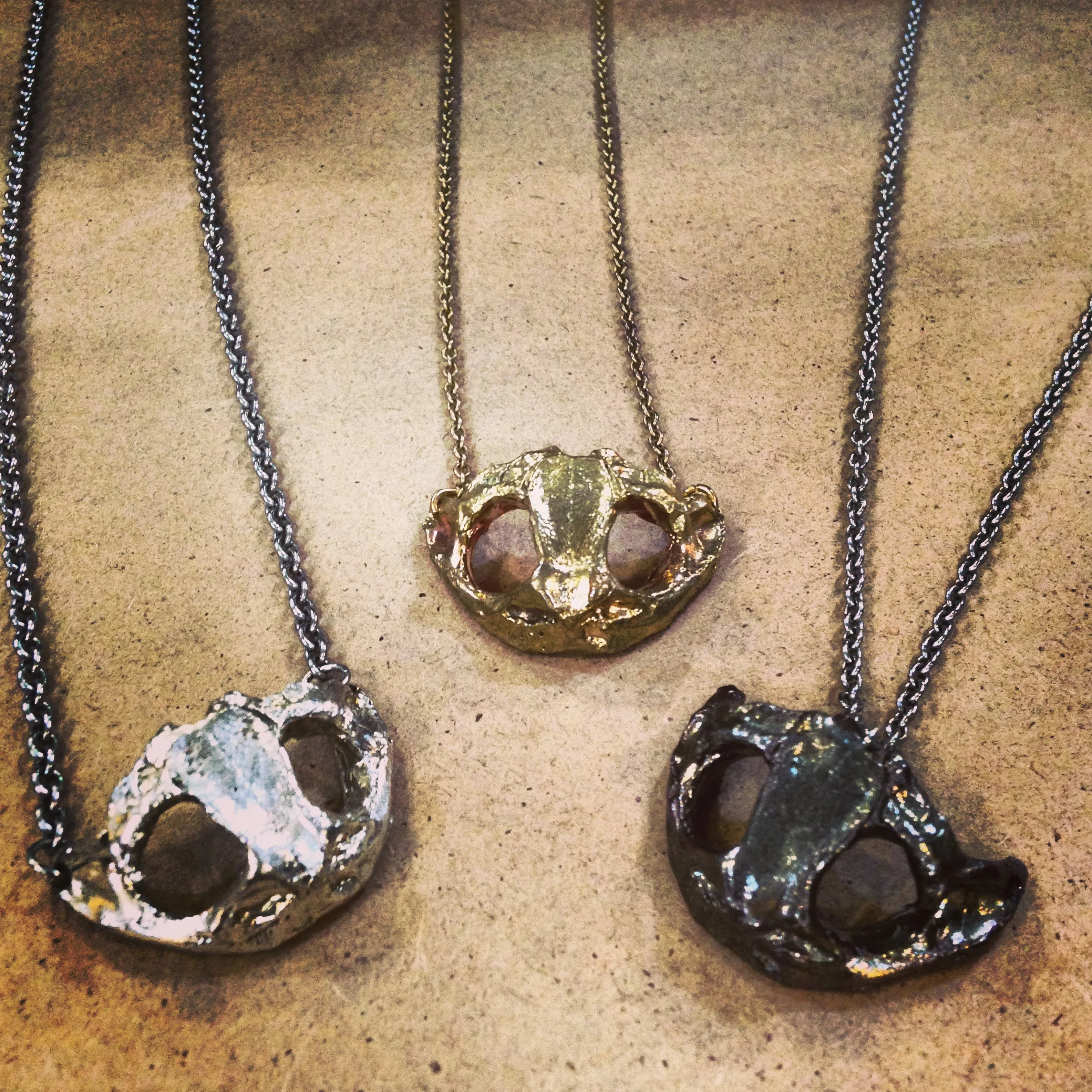 Bullfrog Skull Pendant