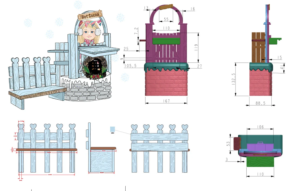 Hot Cocoa Stand -Specifications